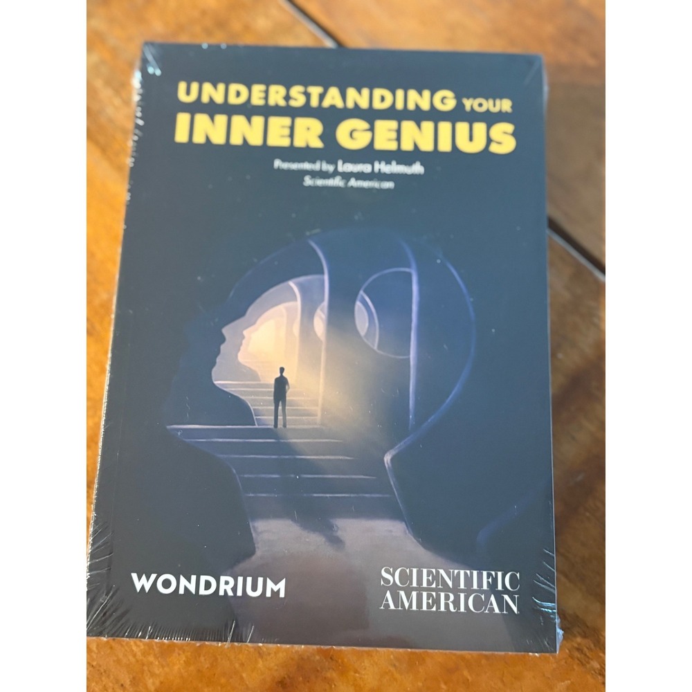 Wondrium Scientific American Understanding Your Inner Genius 2 Disc DVD Set New